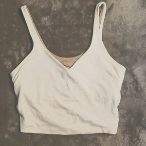 Lululemon Align tank top white size 8